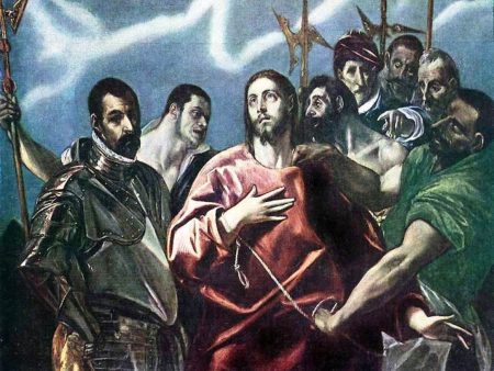 The Disrobing of Christ by El Greco - Hand-Painted Oil Painting on Canvas Online Sale