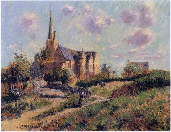 Notre Dame de la Clarte by Gustave Loiseau - Hand-Painted Oil Painting on Canvas Sale