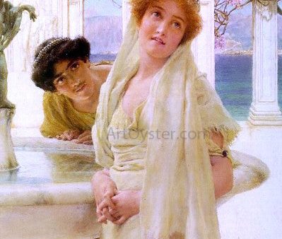 A Difference of Opinion by Sir Lawrence Alma-Tadema - Hand-Painted Oil Painting on Canvas Online now