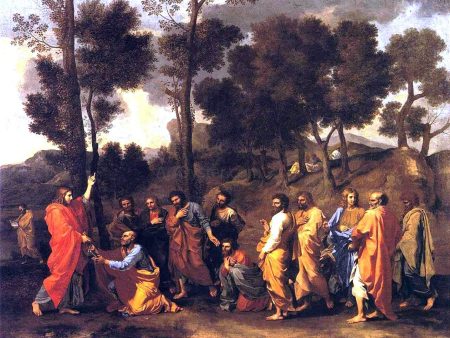 The Sacrament of Ordination by Nicolas Poussin - Hand-Painted Oil Painting on Canvas Discount