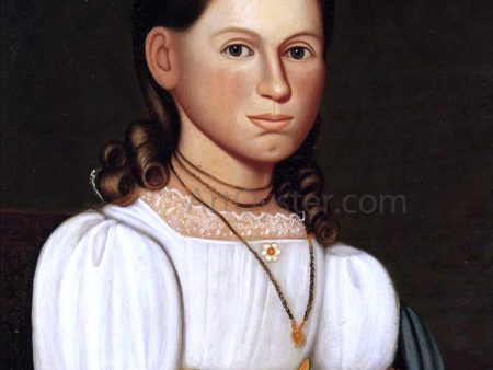 Sarah Minot Melville by Zedekiah Belknap - Hand-Painted Oil Painting on Canvas For Cheap