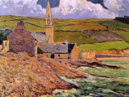 Saint Michel s Church by Maxime Maufra - Hand-Painted Oil Painting on Canvas Online Hot Sale