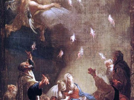 Pentecost by Joseph Ignaz Mildorfer - Hand-Painted Oil Painting on Canvas on Sale