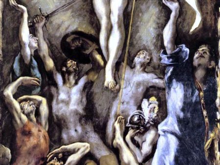 The Resurrection by El Greco - Hand-Painted Oil Painting on Canvas Online now