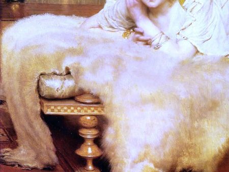 A Listener by Sir Lawrence Alma-Tadema - Hand-Painted Oil Painting on Canvas Discount