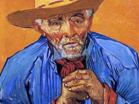 A Peasant, Portrait of Patience Escalier by Vincent Van Gogh - Hand-Painted Oil Painting on Canvas For Discount