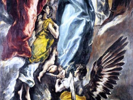 The Virgin of the Immaculate Conception by El Greco - Hand-Painted Oil Painting on Canvas Online