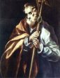 Apostle St Thaddeus (Jude) by El Greco - Hand-Painted Oil Painting on Canvas Fashion