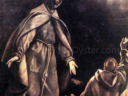 The Stigmatization of St Francis by El Greco - Hand-Painted Oil Painting on Canvas Online Sale