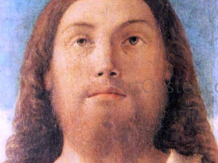 Head of the Redeemer by Giovanni Bellini - Hand-Painted Oil Painting on Canvas Fashion