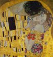 A Kiss Detail by Gustav Klimt - Hand-Painted Oil Painting on Canvas Cheap