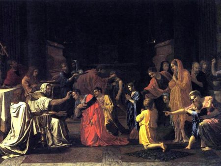 The Seven Sacraments: Confirmation by Nicolas Poussin - Hand-Painted Oil Painting on Canvas Online Hot Sale