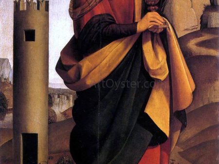 St Barbara by Giovanni Antonio Boltraffio - Hand-Painted Oil Painting on Canvas Hot on Sale