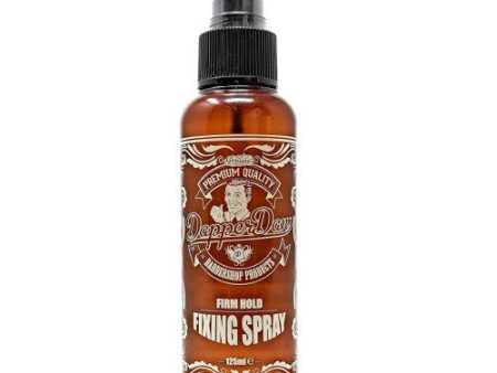 Dapper Dan Firm Hold Fixing Spray Stiprios fiksacijos plaukų fiksavimo priemonė vyrams, 125ml Fashion