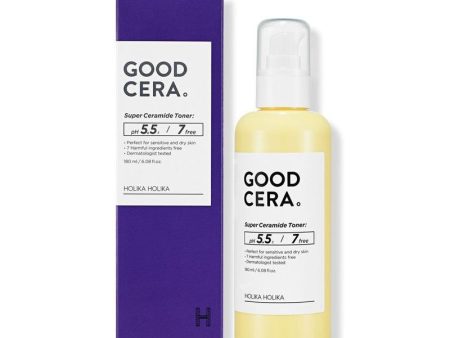 Veido tonikas su keramidais Holika Holika Good Cera Super Ceramide Toner HH20010551, sausai, jautriai veido odai, 180 ml Online