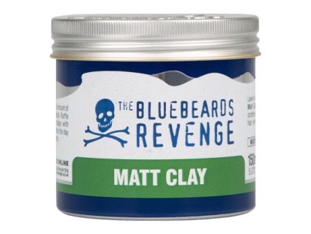 The Bluebeards Revenge Matt Clay Plaukų modeliavimo molis, 150ml Supply