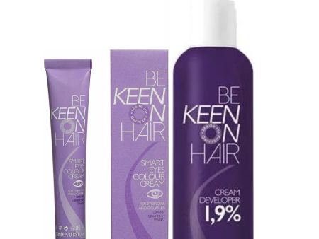 JUODI Antakių ir blakstienų dažai BE KEEN ON HAIR 60ml, 100ml Online