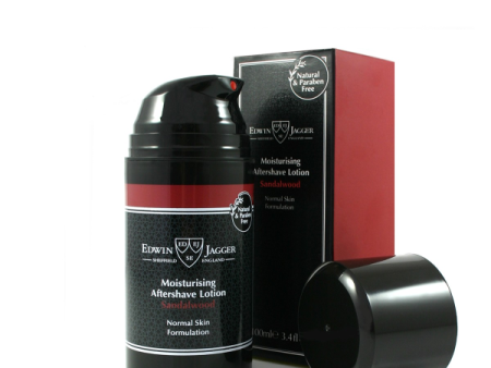 Edwin Jagger PPS-ASLSW Moisturizing Aftershave Lotion Santalmedžio aromato losjonas po skutimosi, 100ml Online now