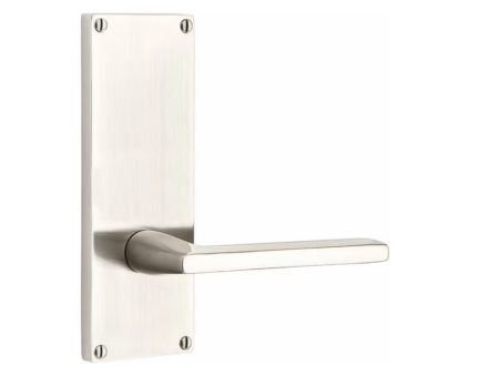 Emtek 8211.TAUS10B.TRUS3NL.LH SELECT Privacy , Sideplate Locksets Modern Non-Keyed 7  , T-Bar Stem , Tribeca Handle.LH on Sale